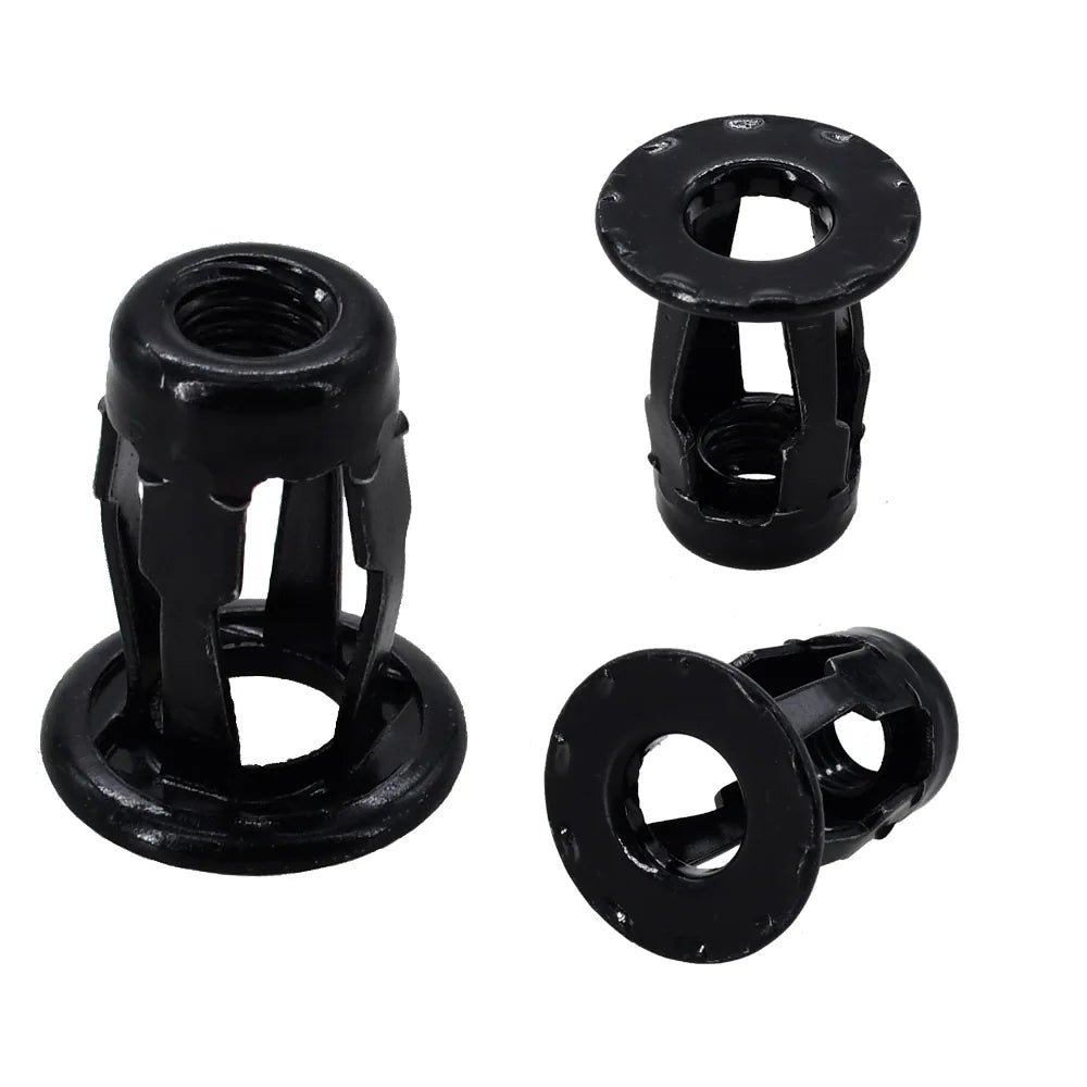20/30/50Pcs Petal Shape Rivet Nut Screw Bolt Kit Expansion Metal Rivetnut Panel License Plate Clamp Lock Jack Nuts M4 M5 M6 M8