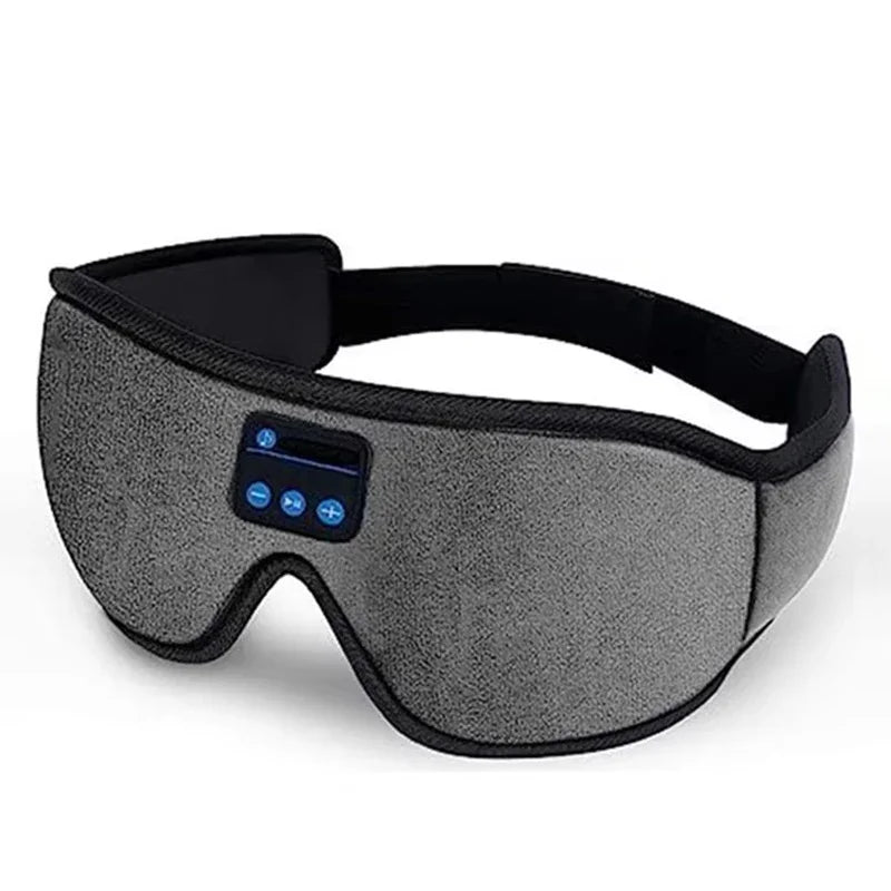 3D Eye Mask Bluetooth Music Play Sleeping Headphones with Built-in HD Speaker Mask For Sleep Headphones Wireless Air Travel 5.0