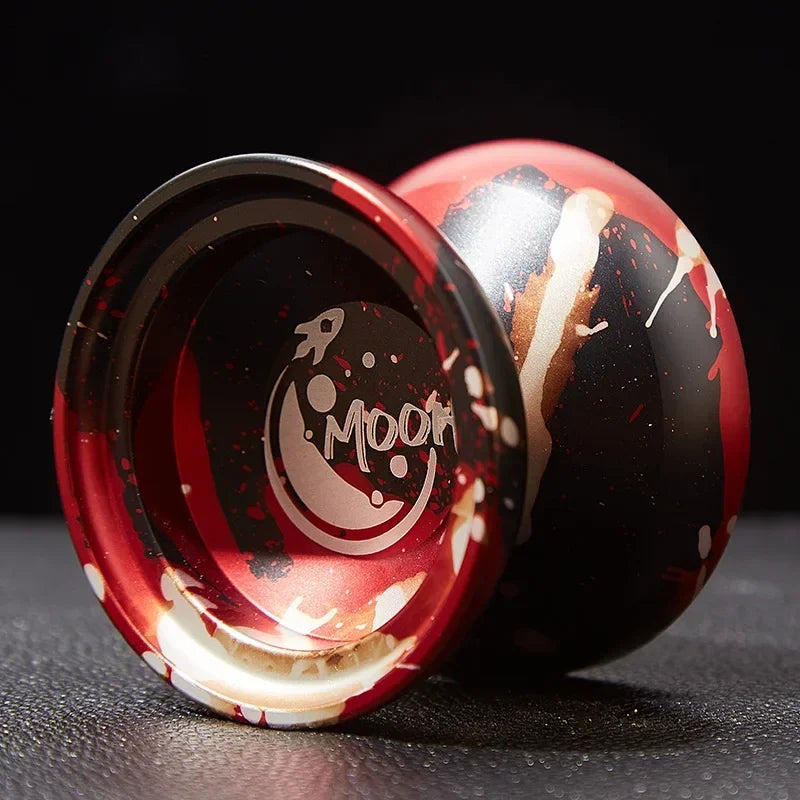 Yoyo Professional Magic Yoyo Metal Yoyo With 10 Ball Bearing Alloy Aluminum High Speed Unresponsive Yoyo Classic Toys For Kids