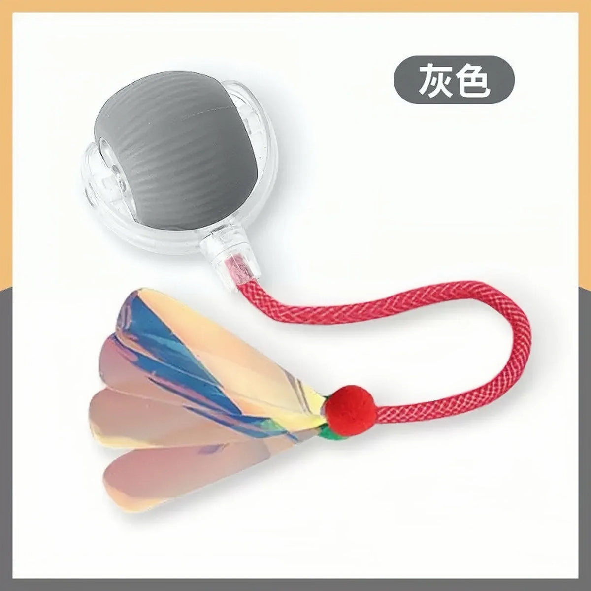 Smart Rolling Ball Cat Toy Interactive Self Play Bite Resistant Pet Toys for Cats Entertainment Boredom Relief Pet Supplies Cat