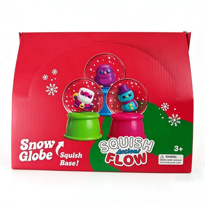 Hot New Product NeeDoh Squish Flow Snow Globe Crunch Stress Relief Toy Squeeze Toy Nice Cube Sensory Toy for Adults Gifts