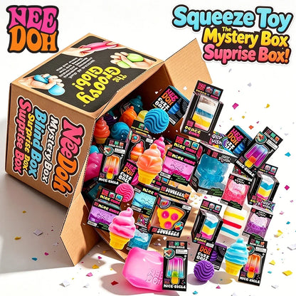 Needoh Sensory Squishy Blind Box Series, Random Cute Slow Rise Toy, Collectible Stress Ball Fidget Surprise Gift