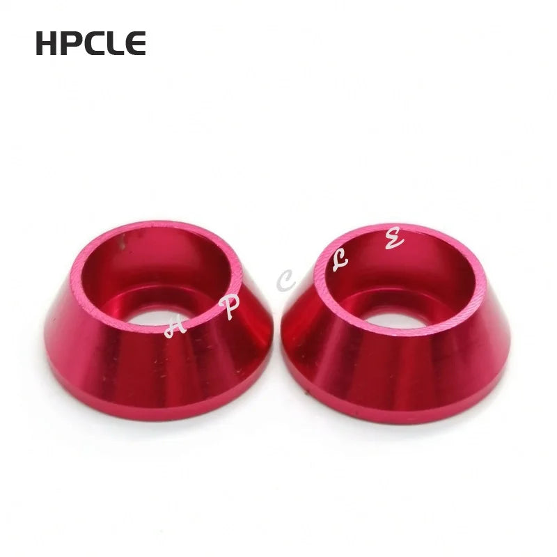 2-10pcs aluminum washer m2 m2.5 M3 M4 M5 M6 M8 M10 Corlorful Aluminum Alloy Cap Head Gasket washers for RC parts