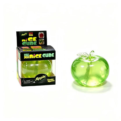 New Schylling Needoh Sensory Cube Pinch Le Glossy Apple Decompression with Slow Rebound Pinch Maltose Decompression Pinch Toy
