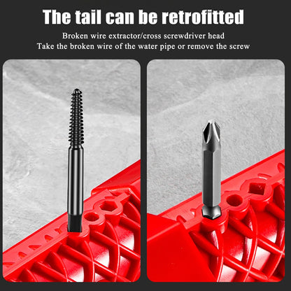 14in 1 Multifunctional Kitchen Faucet Wrench,Drain Ppipe Disassembly nut,Narrow Space Pipeline Installation and Maintenance Tool