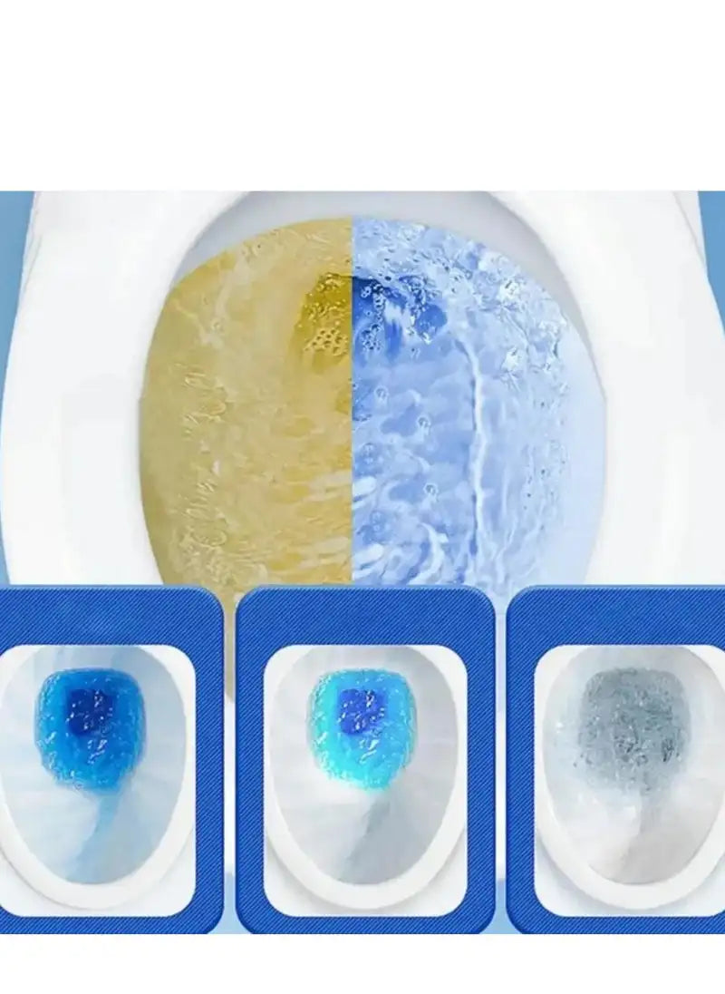 6/12Pcs Long-Lasting Toilet Bowl Cleaner Tablets - Sustained-Release Technology for Tough Stains Automatic Toilet Cleaner
