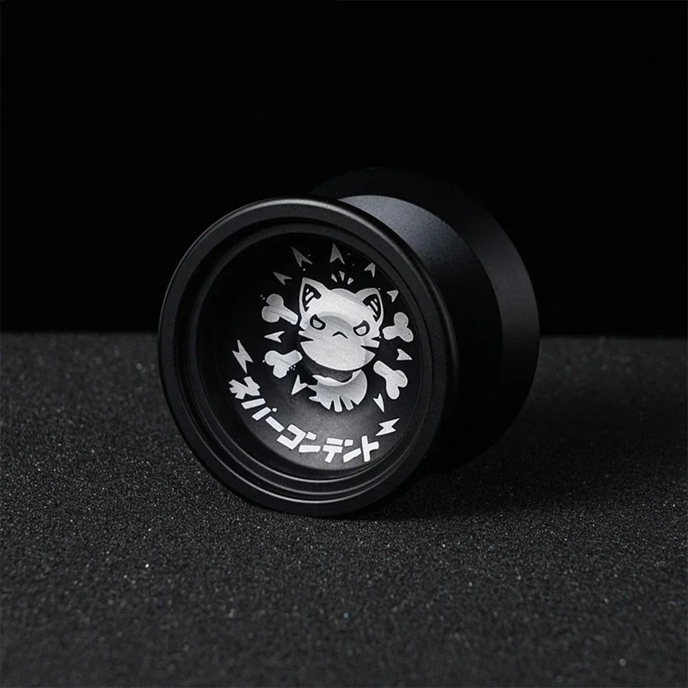 Yoyo Professional Magic Yoyo Metal Yoyo With 10 Ball Bearing Alloy Aluminum High Speed Unresponsive Yoyo Classic Toys For Kids