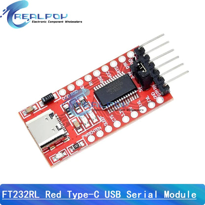 FT232RL FT232 FTDI USB 3.3V 5.5V to TTL Serial Adapter Module for Arduino FT232 Pro Mini Port USB TO TTL 232 Mini / Type-C USB
