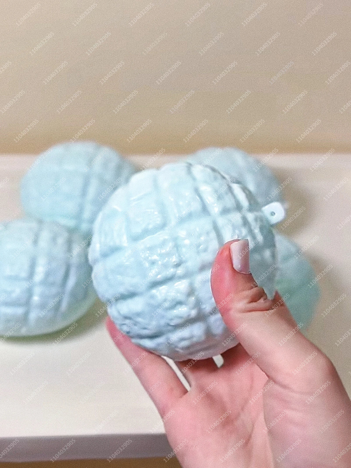 Crunchy Tofu Stress Ball Shapeable Food-shaped Squeeze Ball ASMR Sensory Anti Stress Fidget Classroom Toys for Adults Christmas