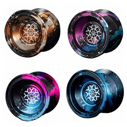 Fashion 10 Ball Bearing Metal Yoyo Alloy Aluminum High Speed Yo Yo Toys Unresponsive Spinning String Yoyo Ball Children's Toy