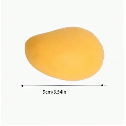 1/2/3Pcs Mango Slow Rising Squishy Toy, Anxiety Stress Relief Squeeze Sensory Toy, Holiday Birthday Party Gift for Adults