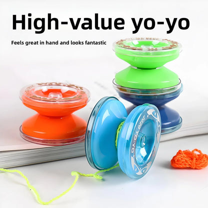 Yo Yo Toy Beginner Yoyo Skill Training Toy Hand Eye Coordination Educational Game Outdoor Play Birthday Gift for Boys Girls