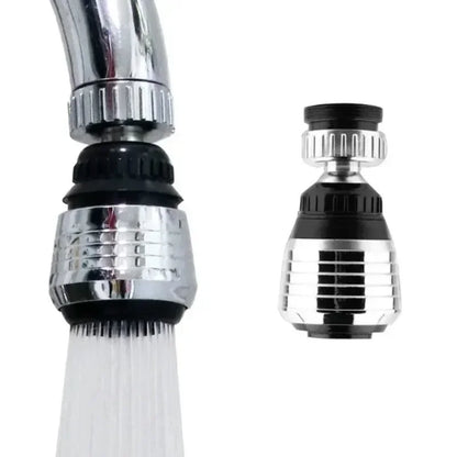 2Pcs 360 Rotate Swivel Faucet Nozzle Filter Adapter Water Saving Tap Aerator Diffuser