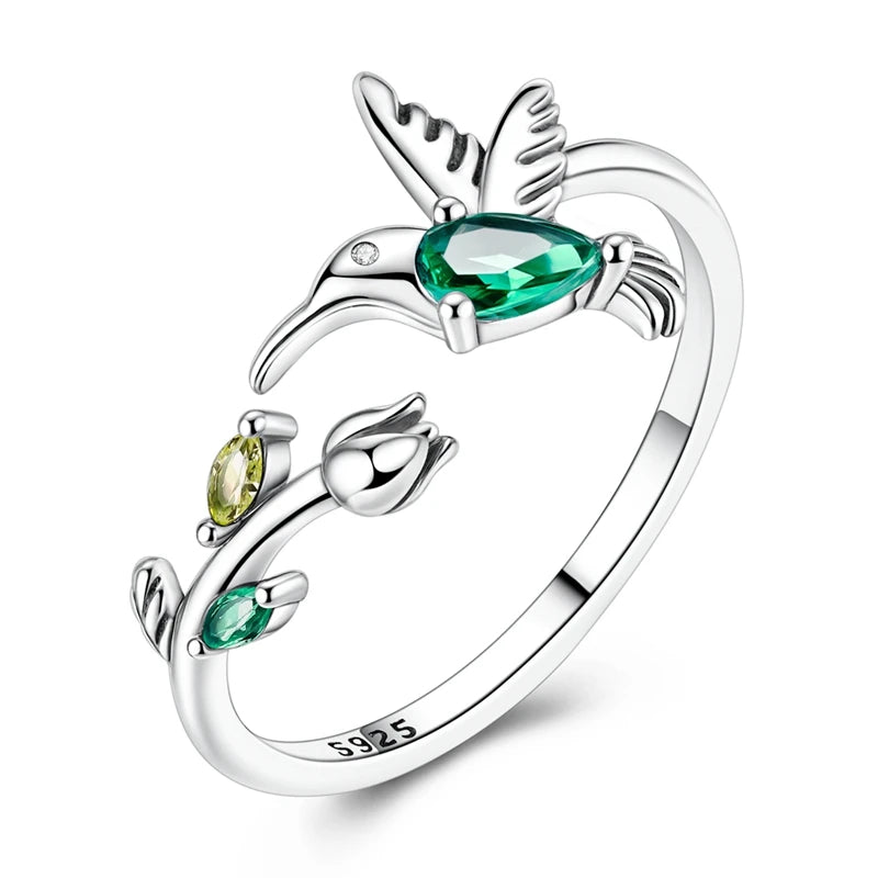 MULA 925 Sterling Silver Rings Retro Sun Moon Stars Adjustable Open Ring For Women Man Wedding Band Party Fashion Jewelry Gift