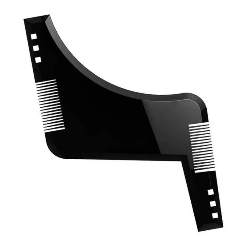 1PC Plastic Beard Comb For Men, Mustache Grooming And Styling Comb, Facial Hair Care Tool,