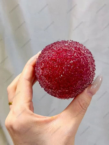 Shapeable Non‑Rebound Bayberry Squeeze Ball, Slushy Texture Squishy Fidget Toy, ASMR Sensory Anti‑Stress Decompression Toy for Kids & Adults