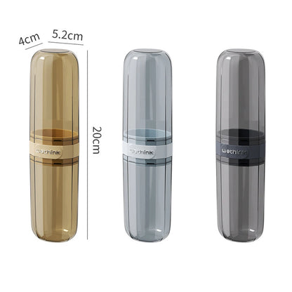 Portable Toothpaste Toothbrush Protect Holder Case Travel Camping Storage Box Protect Toothbrush Toothpaste from Dirt and Damage