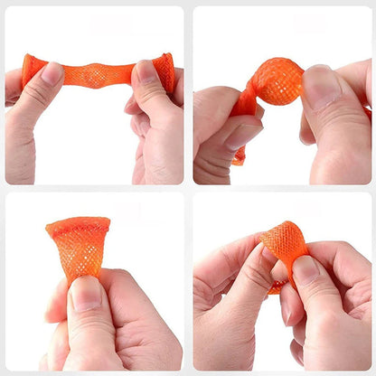 5-30pcs Marble Mesh Fidget Sensery Toys For Autism And ADHD Fingertip toy Release anxiety stress toy Adult children Party Favors