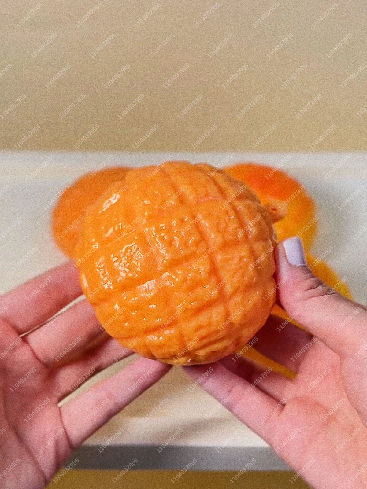 Crunchy Tofu Stress Ball Shapeable Food-shaped Squeeze Ball ASMR Sensory Anti Stress Fidget Classroom Toys for Adults Christmas