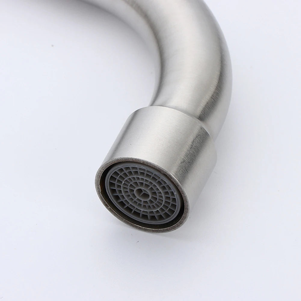 304 Stainless Steel Kitchen Faucet Water Purifier Single Cold Water Tap Deck Mounted Kitchen Sink Faucet