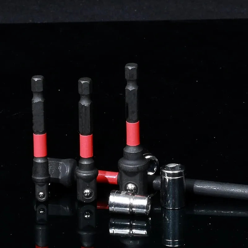 Impact Socket Adapter Set Converts 1/4" 3/8" 1/2" Drive Bits Extension Bit Square Tip Power Tools High Torque Impact Wrench