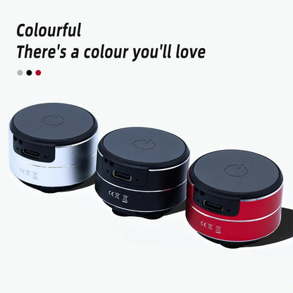 Mini Bone Conduction Speaker Vibration Stereo Audio Digital TWS Wireless Bluetooth Speakers Portable Metal Speaker Dropshipping