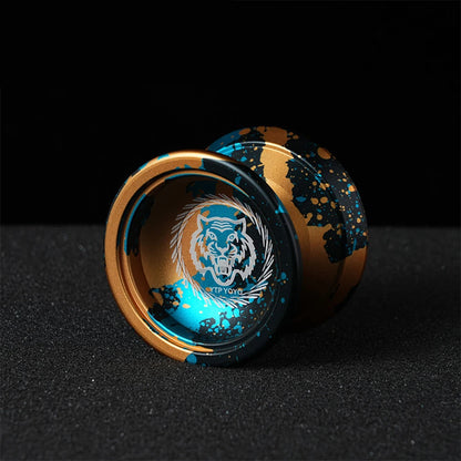 Yoyo Professional Magic Yoyo Metal Yoyo With 10 Ball Bearing Alloy Aluminum High Speed Unresponsive Yoyo Classic Toys For Kids