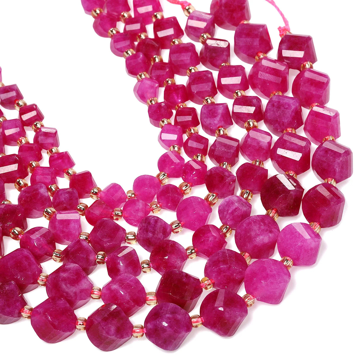 Natural Coffee Stripe Agate Stone Beads 6-10mm Faceted Twist Shape Beads Loose Spacer Beads for Jewelry Making Diy Accessories
