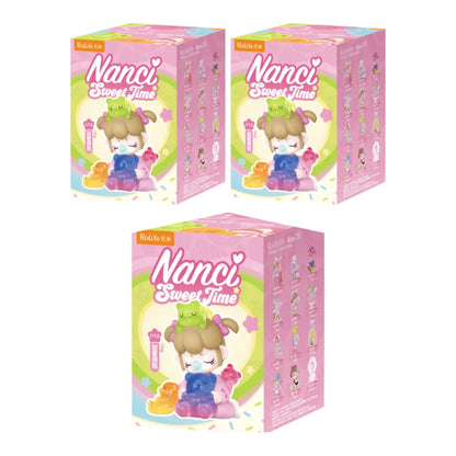 Rolife Nanci Blind Box Nanci's Sweet Time Action Figure Collectible Doll Toys Surprise Box for Kids Friends Adults
