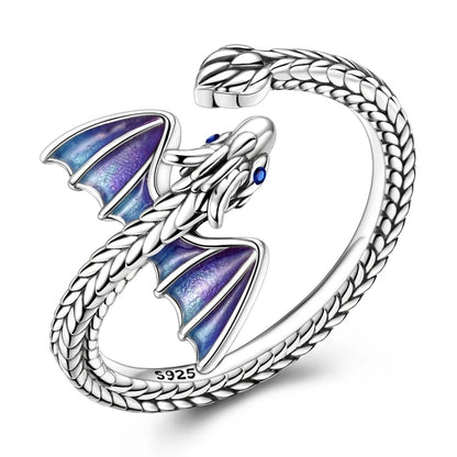 MULA 925 Sterling Silver Rings Retro Sun Moon Stars Adjustable Open Ring For Women Man Wedding Band Party Fashion Jewelry Gift