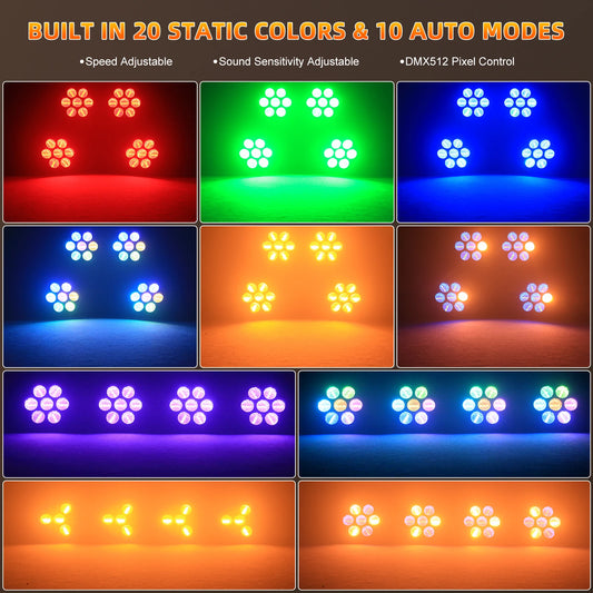 350W COB LED Retro Lights Linear Vintage Light Stage Effect Lighting Projector for Party Concert Wedding Theater Live Show Club