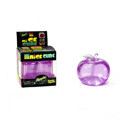 New Schylling Needoh Sensory Cube Pinch Le Glossy Apple Decompression with Slow Rebound Pinch Maltose Decompression Pinch Toy