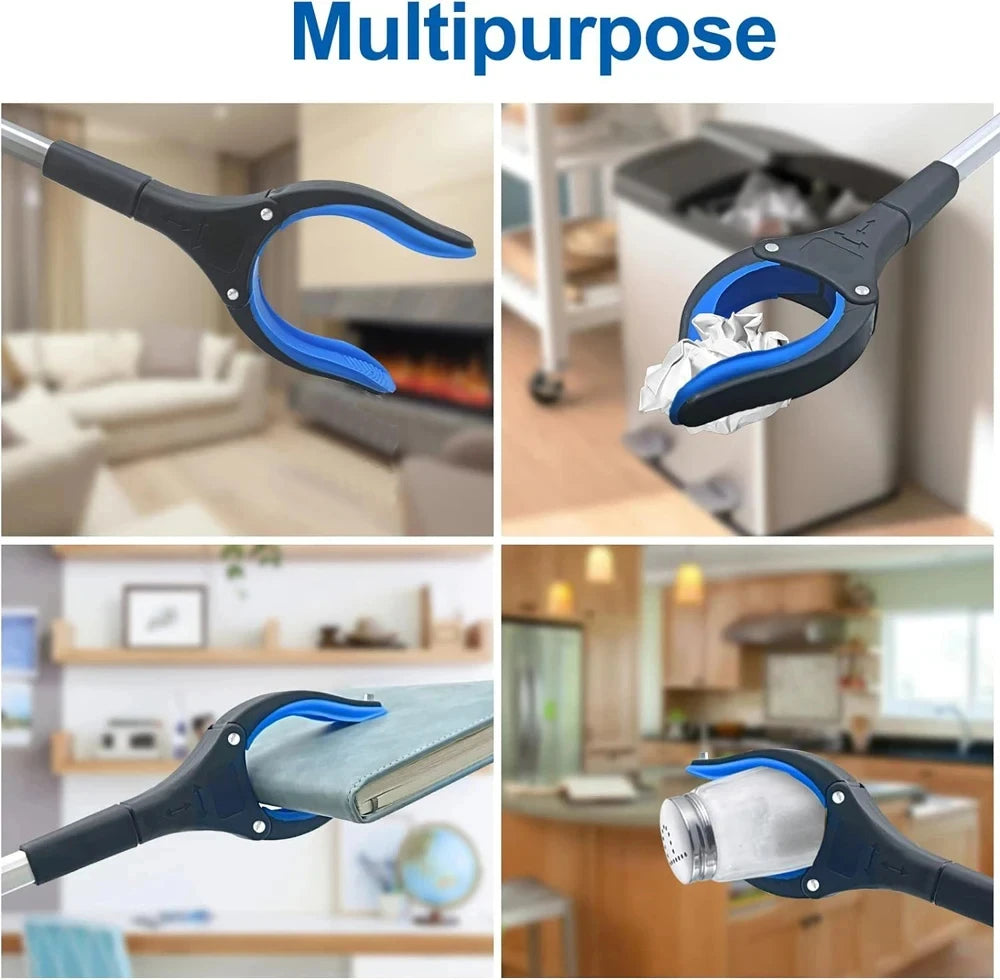 Garbage Picker Gripper With 360 ° Rotating Clip 32 Inch Lightweight Heavy-Duty Elderly Gripper Elderly Grabbing Tool