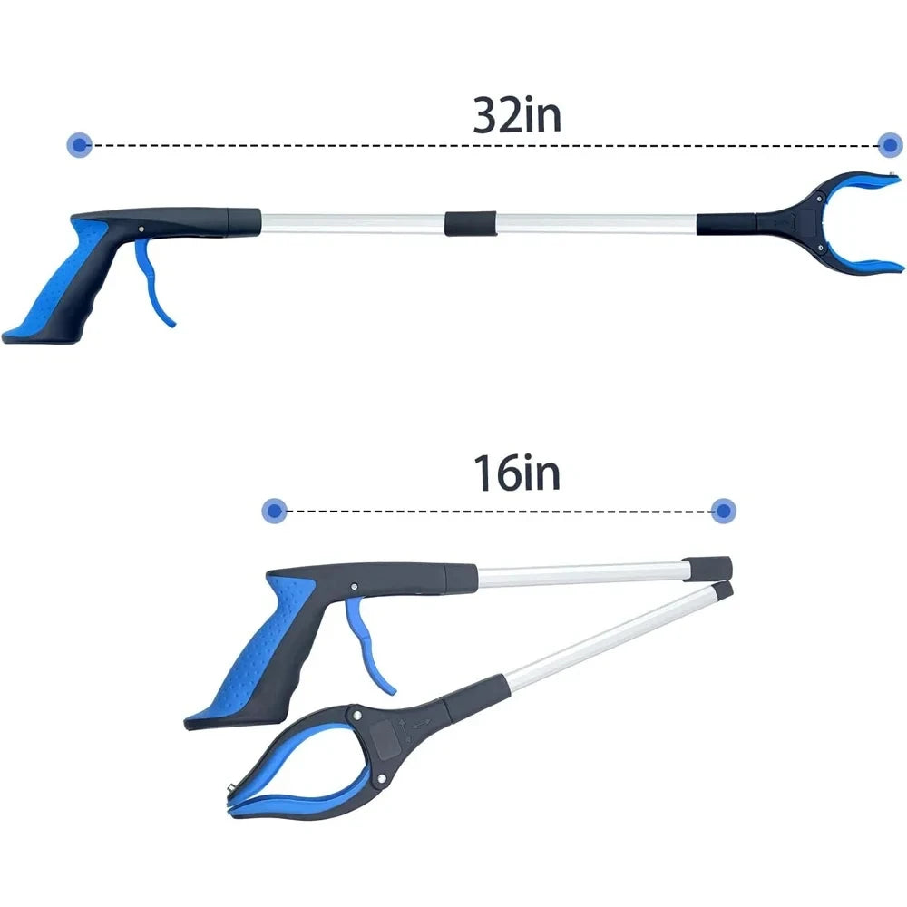 Garbage Picker Gripper With 360 ° Rotating Clip 32 Inch Lightweight Heavy-Duty Elderly Gripper Elderly Grabbing Tool