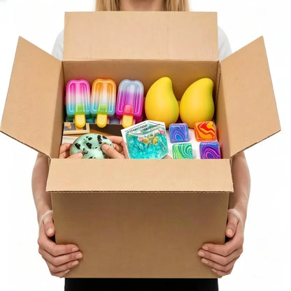 Needoh Sensory Squishy Blind Box Series, Random Cute Slow Rise Toy, Collectible Stress Ball Fidget Surprise Gift