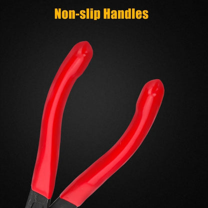 Professional Clic-R Type Hose Clamp Pliers, 7 Inch Heavy-Duty Metal Snap Pliers – CV Boot Clamp Tool for Car AC, Water Pipe