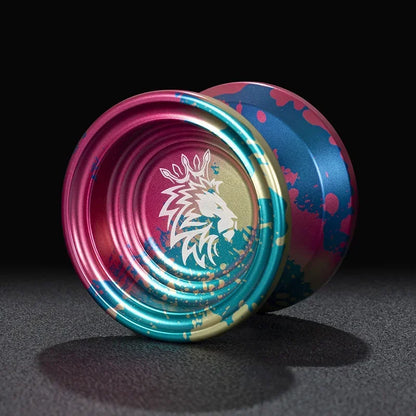 Yoyo Professional Magic Yoyo Metal Yoyo With 10 Ball Bearing Alloy Aluminum High Speed Unresponsive Yoyo Classic Toys For Kids