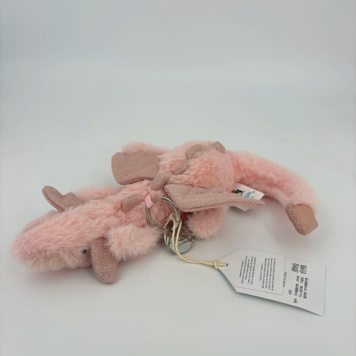 Halloween Soft Fluffy Plush Keychain Kawaii Stuffed Animal Doll Bag Pendant Holiday Gift