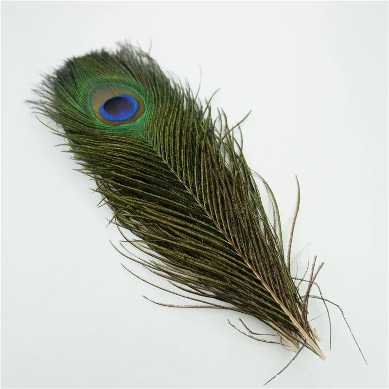 Wholesale Natural Peacock Feathers DIY Table Centerpieces Peacocks Sword Plume Wedding Party Decoration Carnival Accessories