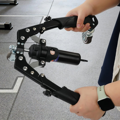Hydraulic Power Twister Spin Button Arm Blaster Forearm Workout Equipment Adjustable 22-440lbs for Arms, Legs, Biceps, Etc