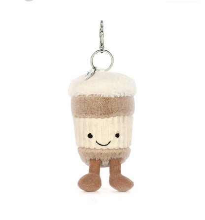 Halloween Soft Fluffy Plush Keychain Kawaii Stuffed Animal Doll Bag Pendant Holiday Gift