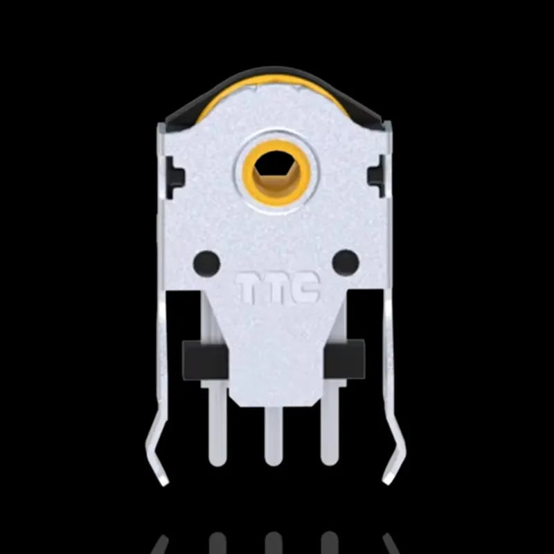 TTC Encoder 7/8/9/10/11/12/13/14/15/16mm Rotary Mouse Scroll Gold Wheel Encoder With 1.74mm Hole Mark,20-40g Force For PC Mouse