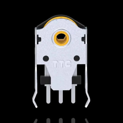 TTC Encoder 7/8/9/10/11/12/13/14/15/16mm Rotary Mouse Scroll Gold Wheel Encoder With 1.74mm Hole Mark,20-40g Force For PC Mouse