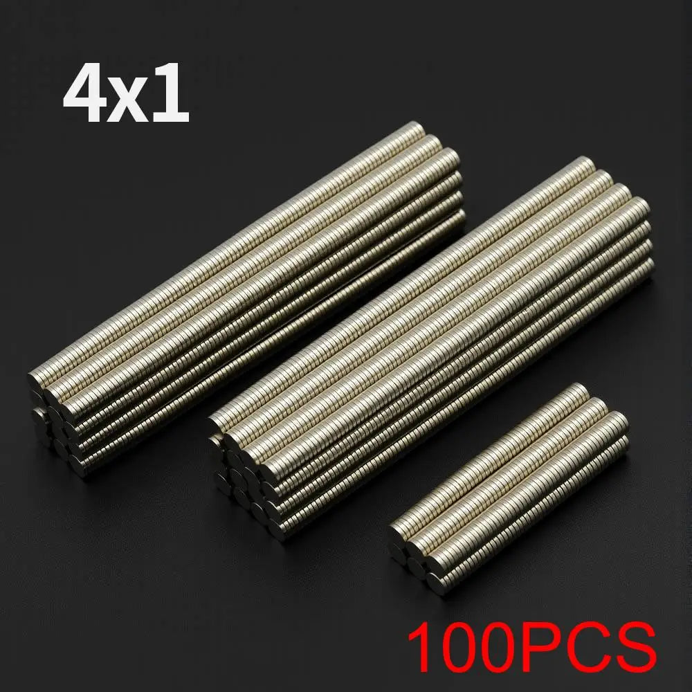 Powerful Neodymium Magnet N35 NdfeB Permanent Magnetic imanes Round Super Strong Fridge Magnets DIY 6x1 6x2 5x1 5x3 4x1.5 4x2