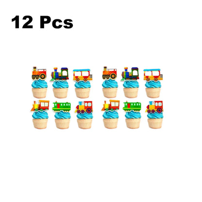 157 Pcs Train Party Decorations&Tableware Set-Plates Tablecloth Banner Balloons etc Chugga Chugga Two Two Birthday Decorations