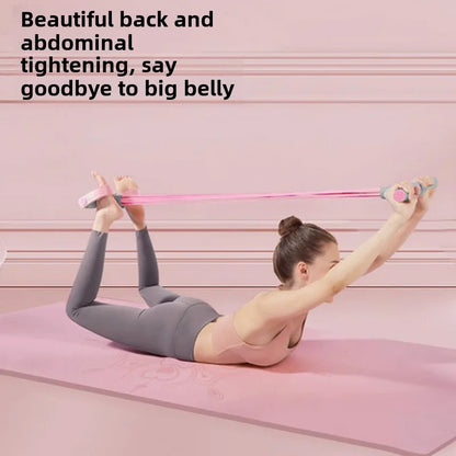 Foot Pedal Resistance Band for Home Yoga & Fitness Full Body Slimming Waist Leg Arm Training Tool