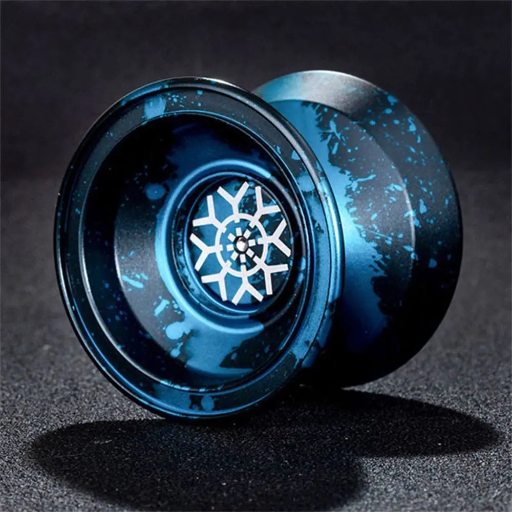 Fashion 10 Ball Bearing Metal Yoyo Alloy Aluminum High Speed Yo Yo Toys Unresponsive Spinning String Yoyo Ball Children's Toy