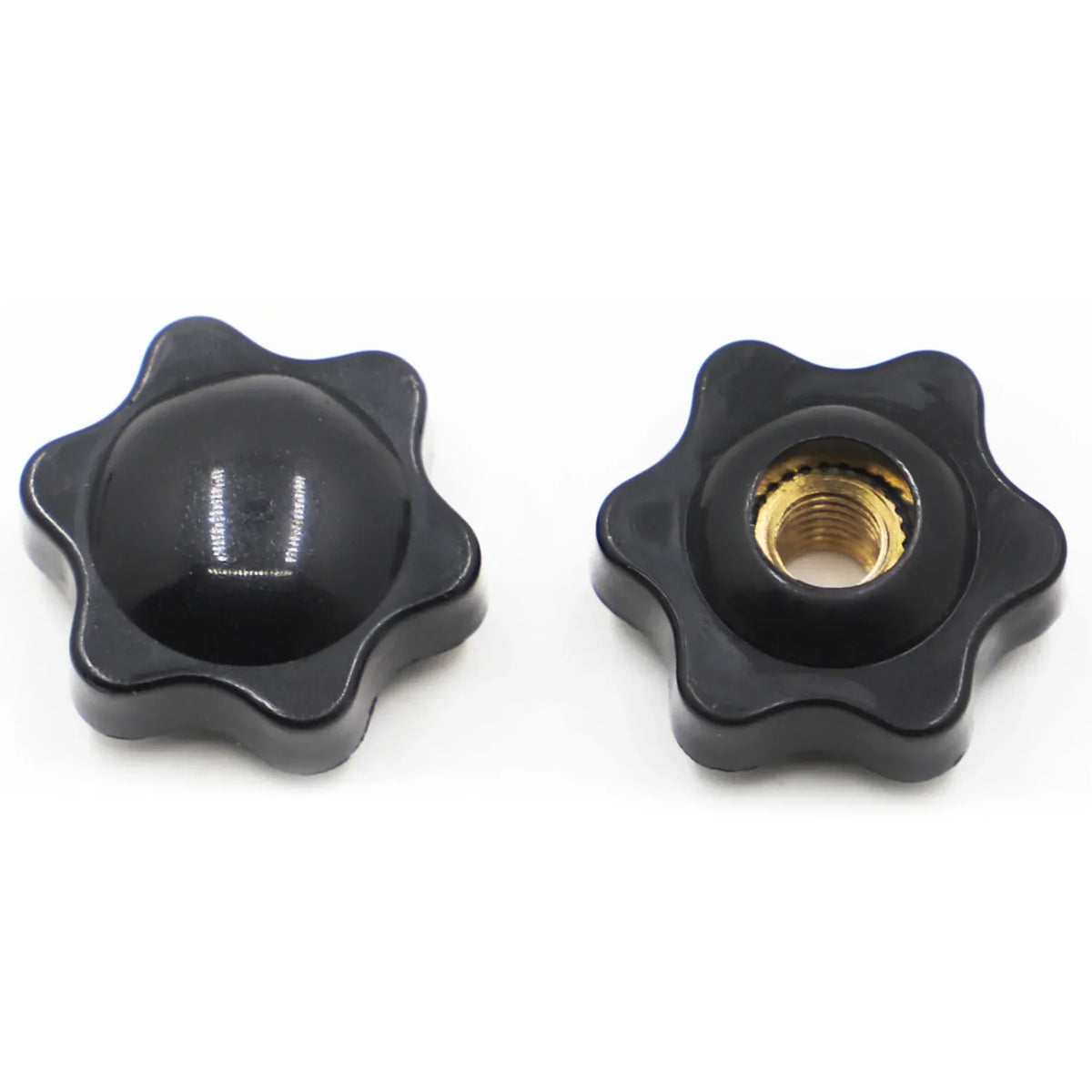 M4 M5 M6 M8 M10 Black Plum Bakelite Hand Tighten Nuts Handle Thread Star Mechanical Thumb Nuts Clamping Knob Manual Nuts