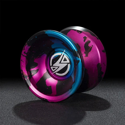 Yoyo Professional Magic Yoyo Metal Yoyo With 10 Ball Bearing Alloy Aluminum High Speed Unresponsive Yoyo Classic Toys For Kids