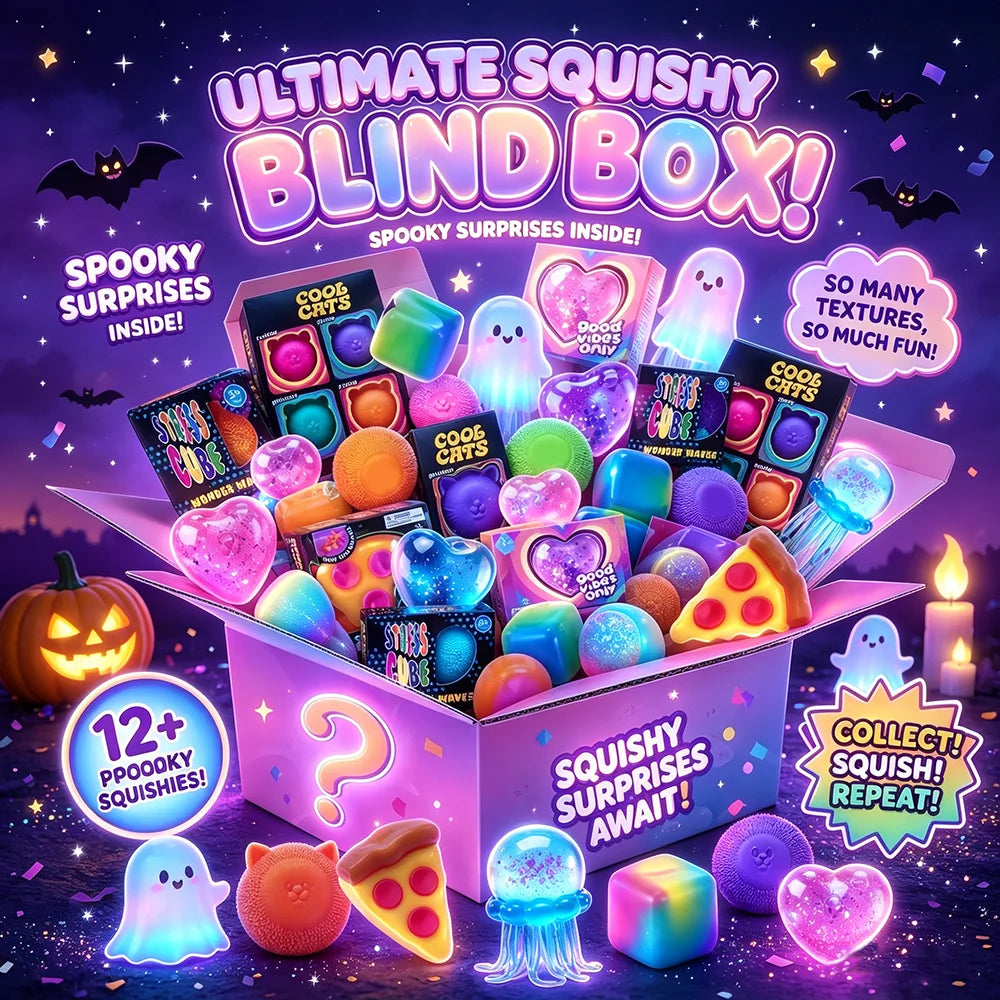 1000+Pieces/Kinds Assorted Squishy Figures Blind Box Surprise Toys Slow Rising Soft Fidget Squeeze Stress Relief Toy Random 1pcs